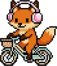 Fluentra fox on a bike