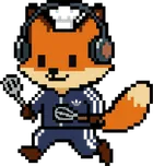 Fox cooking