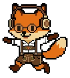 Fluentra fox in business attire